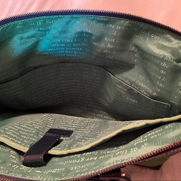 Kate Spade Cambridge Stripe Calista Laptop Bag - Picture 8 of 16